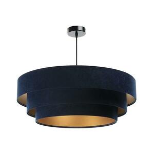 TRINITI függeszték 1xE27/60W/230V kék/arany kábellel 050 kép