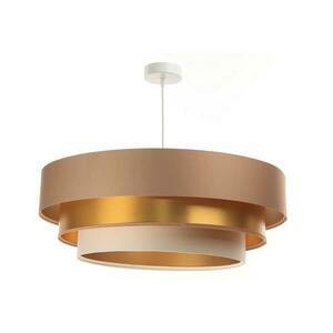 TRINITI lógcsillár 1xE27/60W/230V bézs/arany 050 kép