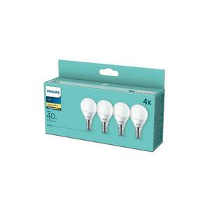 KÉSZLET 4x LED Izzó Philips P45 E14/5, 5W/230V 2700K 8718699718251 kép