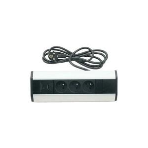 Sarki aljzatsín 3x 230V + USB kép