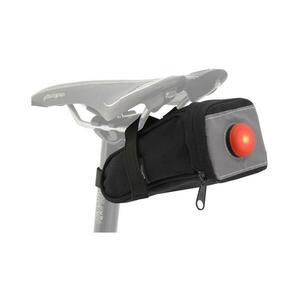 Kerékpáros nyeregtáska 0, 5 l hátsó LED lámpával 2xCR2032 12021 kép