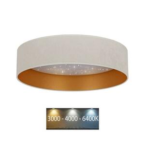 Brilagi - LED Mennyezeti lámpa VELVET STAR LED/24W/230V á. 40 cm krém/arany kép