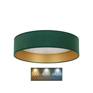 Brilagi - LED Mennyezeti lámpa VELVET STAR LED/24W/230V á. 40 cm zöld/arany kép
