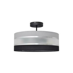 Csillár rúdon HELEN 3xE27/15W/230V fekete/szürke/fényes króm P kép