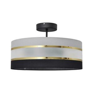 Csillár rúdon HELEN 3xE27/15W/230V fekete/szürke/arany P kép