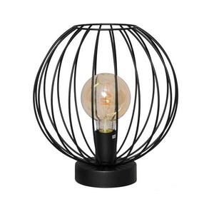 Asztali lámpa MERCURE 1xE27/15W/230V fekete B kép
