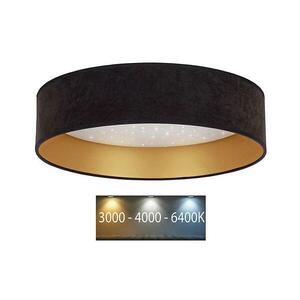 Brilagi - LED Mennyezeti lámpa VELVET STAR LED/24W/230V á. 40 cm fekete/arany kép
