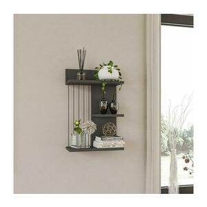 Fali polc KINIK 60x40 cm antracit 854KLN1739 kép