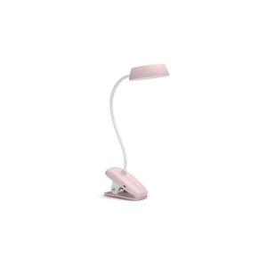 Philips DONUTCLIP LED/3W/5V 1200 mAh állítható fényű rózsaszín csipeszlámpa 8719514396876 kép