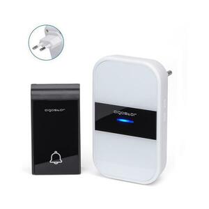 B.V. vezeték nélküli csengő 230 V IP44 fehér/fekete aljzatba 2H0000QEY kép