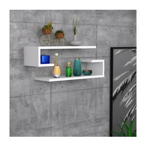 KÉSZLET 2x Fali polc ELDO fehér 495SSE1109 kép