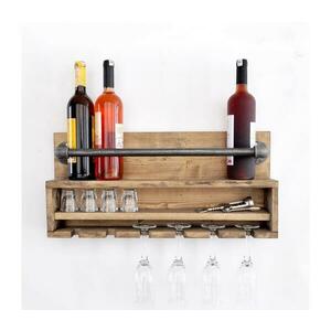 Konyhai fali polc BORU 28x60 cm luc/fenyő 792EVL1898 kép