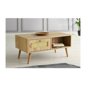 SIDYMA konferenciás asztal 45x97 cm barna 854KLN2809 kép