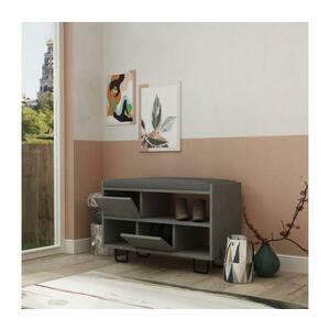 szürke cipősszekrény kép