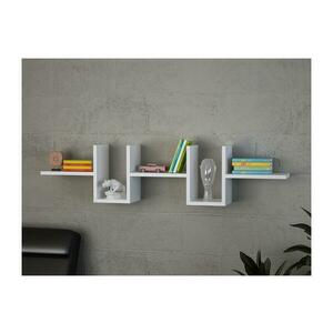 Fali polc ALONZA 20x130 cm fehér 745DCD1602 kép