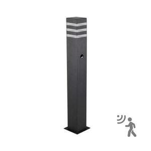 Kültéri lámpa TEKSAS szenzorral 1xE27/12W/230V IP44 74 cm antracit 317650 kép