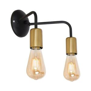 Fali lámpa BRENDA 2xE27/60W/230V fekete/arany 1065 kép
