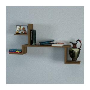 ROCK fali polc 58x107 cm barna 745DCD1614 kép