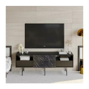 TV asztal DERIN 65x180 cm fekete 788DEC4012 kép