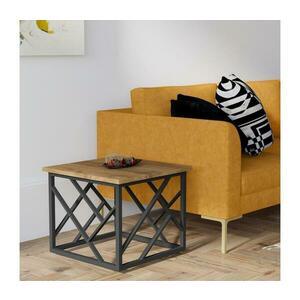 WODA konferenciai asztal 42x53 cm barna/fekete 835PUQ2823 kép