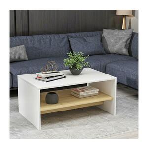 APOLLON konferenciás asztal 47x90 cm bézs/fehér 475OLV1308 kép