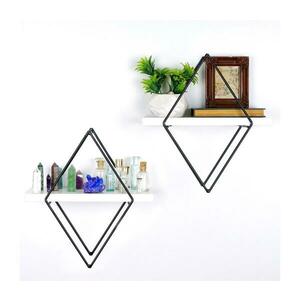 KÉSZLET 2x Fali polc fehér 268EVL1364 kép