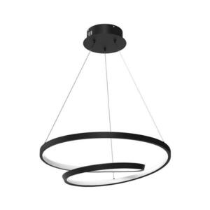 LED Csillár zsinóron LUCERO LED/48W/230V fekete ML7948 kép