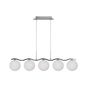 Csillár zsinóron RAMON 5xG9/40W/230V fényes króm 35 kép