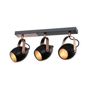 ANICA 3xE14/40W/230V fekete/réz spotlámpa 93 kép