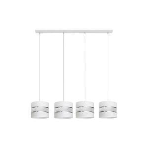 Csillár zsinóron HELEN 4xE27/15W/230V fehér W kép