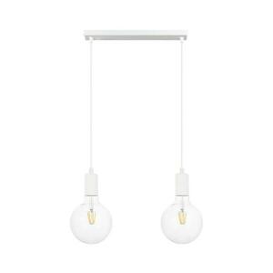 Csillár zsinóron MIROS 2xE27/60W/230V fehér 0262 kép