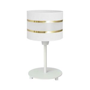 Asztali lámpa HELEN 1xE27/15W/230V fehér/arany B kép