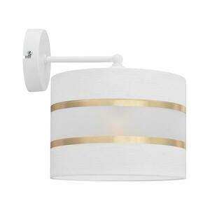 Fali lámpa HELEN 1xE27/15W/230V fehér/arany KK kép