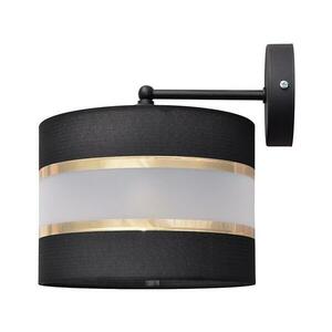Fali lámpa HELEN 1xE27/15W/230V fekete/arany KK kép