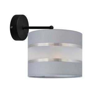 Fali lámpa HELEN 1xE27/15W/230V ezüst/fekete KK kép