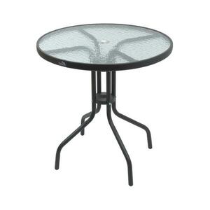 Kerti asztal á. 70 cm fekete 13489 kép