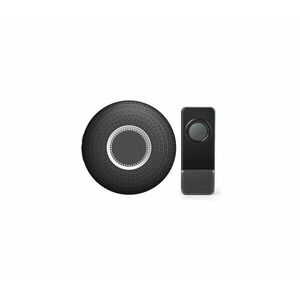 Geti Vezeték nélküli csengő konnektorba 230V/1xA23 IP55 fekete 08820168 kép