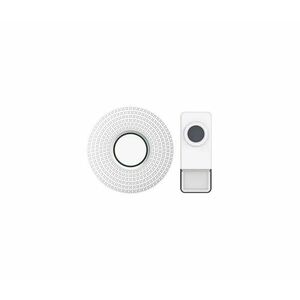 Geti Vezeték nélküli csengő konnektorba 230V/1xA23 IP55 fehér 08820167 kép