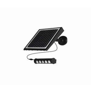 LED napelemes fali lámpa mozgásérzékelővel LED/8W/3, 7V 4000 mAh 4000K IP65 EKO8328 kép