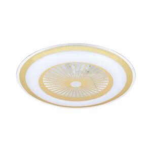 LED Dimmelhető mennyezeti lámpa látorral ZEPHYR LED/48W/230V arany + távirányító ML1517 kép