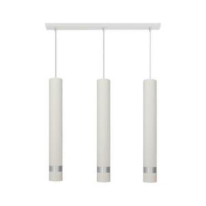 LED csillár TUBA 3xGU10/4, 8W/230V fehér/fényes króm, kábelre szerelhető W kép