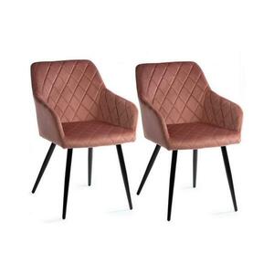 HowHomely KÉSZLET 2x RICO étkezőszék rózsaszín HH kép