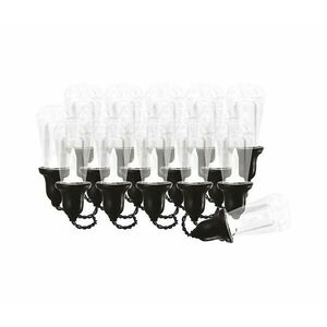 LED Kültéri dekoratív lánc 60xLED/8, 6m IP44 DCPW04 kép