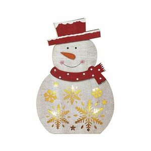 LED Karácsonyi dekoráció 5xLED/2xAA hóember DCWW07 kép