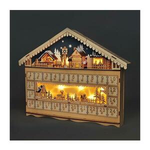 Brilagi LED ad naptár LED/2xAA fenyő mintával 1V258 kép