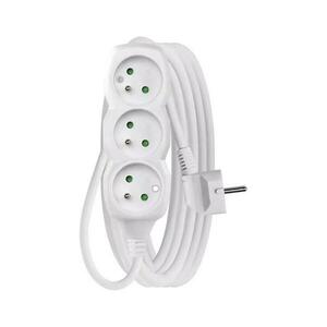 Hosszabbító kábel 3 pólusú, 5 m, fehér P0315R kép