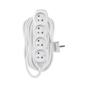 Hosszabbító kábel 4Z 10m fehér P0410R kép