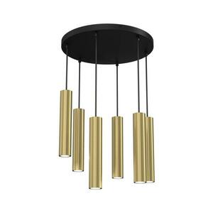 Csillár zsinóron RAITO 6xGU10/8W/230V sárgaréz 119 kép