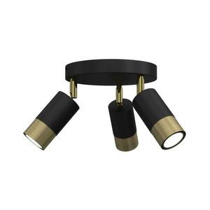 Spotlámpa LINK 3xGU10/8W/230V fekete/sárgaréz 3883 kép