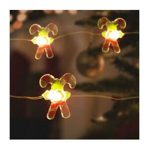 LED Karácsonyi lánc 20xLED/2xAA 2, 2m meleg fehér gl kép